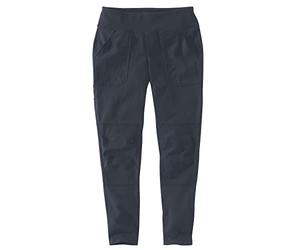 Carhartt Leggings Ligeros Force (Talla Normal y Grande), Azul Marino, S para Mujer