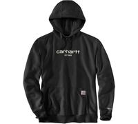 Carhartt Lightweight Logo Graphic Sudadera con capucha, negro, tamaño S para Hombres