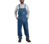 Carhartt Loose Fit Denim Bib Overall, Peto vaquero en general Hombre, Darkstone, 38W / 32L