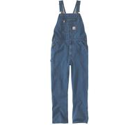 Carhartt Loose Fit Denim Bib Overall Peto Vaquero en General, Darkstone, 36W x 32L de los Hombres