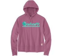 Carhartt Loose Fit Fall Graphic Sudadera con capucha para mujer, rosa, Talla L