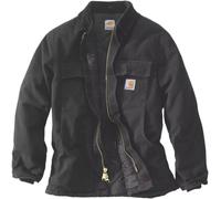 Carhartt Loose Fit Firm Duck Insulated Traditional 3 Warmest Abrigo, negro, tamaño 2XL para Hombres