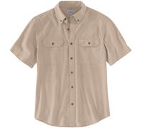 Carhartt Loose Fit Midweight Chambray Camisa de manga corta, Arena, Talla S