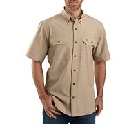 Carhartt Loose Fit Midweight Chambray Camisa de manga corta, beige, tamaño XL para Hombres