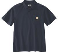 Carhartt Loose Fit Short-Sleeve Pocket Polo, azul oscuro, Talla M
