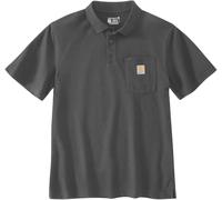 Carhartt Loose Fit Short-Sleeve Pocket Polo, gris, tamaño S para Hombres