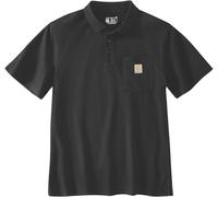 Carhartt Loose Fit Short-Sleeve Pocket Polo, negro, tamaño L para Hombres