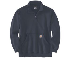 Carhartt Marquette Quarter-Zip Sudadera, azul oscuro, Talla L