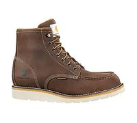 Carhartt Men's 6 Inch Waterproof Wedge Boot Steel Toe Industrial Oil Tanned Leather, 9 W US
