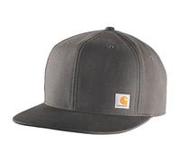 Carhartt Men's Ashland Flat Brim Cap, Gravel, OFA