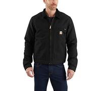 Carhartt Men's Big Duck Detroit Jacket (Regular and Big & Tall Sizes), Black, X-Large/Tall