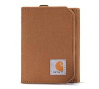 Carhartt Men's Casual Nylon Duck Trifold Wallets Cartera, Brown, Talla única para Hombre