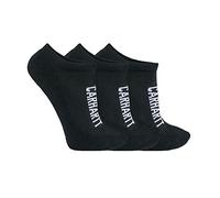 Carhartt Force Midweight Logo Low Cut Calcetines (3 pares), negro, tamaño L para Hombres