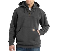 Carhartt Rain Defender Loose Fit Heavyweight Quarter-Zip Sudadera con capucha, gris, tamaño L para Hombres
