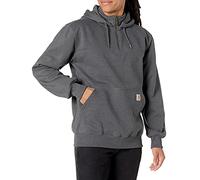 Carhartt Rain Defender Loose Fit Heavyweight Quarter-Zip Sudadera con capucha, gris, tamaño XL para Hombres