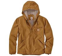Carhartt Sherpa Lined, chaqueta textil L male Marrón Claro