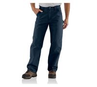 Carhartt Men's Washed Duck Work Dungaree Utility Pant B11,Midnight,36 x 32