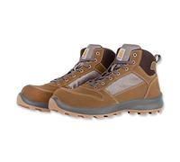 Carhartt Michigan-Bota de Seguridad, Corte Medio, Tecnología Rugged Flex, Cumple con La Normativa S1p, Barco de construcción Hombre