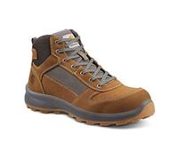 Carhartt Michigan - Bota de seguridad, corte medio, tecnología Rugged Flex, cumple con la normativa S1P Para Hombre, Carhartt Brown, 38