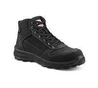 Carhartt Michigan - Bota de seguridad, corte medio, tecnología Rugged Flex, cumple con la normativa S1P Para Hombre, Negro, 43