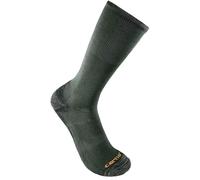 Carhartt Midweight Cotton Tencel Comfort Crew Calcetines - Pack de 3, verde, Talla L