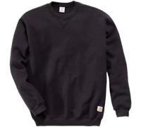 Carhartt Midweight Crewneck Sudadera, negro, Talla XS