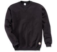 Carhartt Midweight Crewneck Sudadera, negro, tamaño M para Hombres