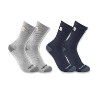 Carhartt Midweight Logo Crew Sock 2 Pack Calcetines Hombre