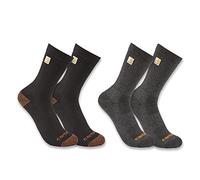 Carhartt Midweight Logo Crew-Calcetines (2 Unidades), Surtido 1, XL para Hombre