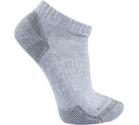 Carhartt Midweight Low Cut Calcetines (3 pares), gris, Talla L