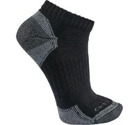 Carhartt Midweight Low Cut Calcetines (3 pares), negro/gris, Talla XL