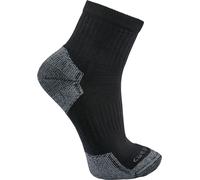 Carhartt Midweight Quarter Calcetines (3 pares), negro/gris, Talla L