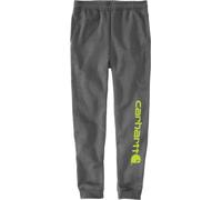 Carhartt Midweight Tapered Graphic Pantalón de chándal, gris, Talla XXL