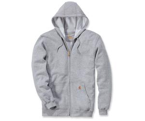 Carhartt Midweight Zip Hoodie, Gris claro, Talla XL