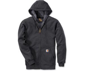 Carhartt Midweight Zip Hoodie, gris oscuro, Talla XL