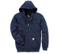 Sudadera carhartt zip hooded hombre new azul M