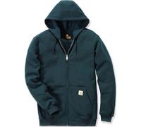 Sudadera carhartt zip hooded hombre new azul XS