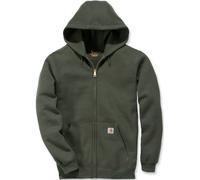 Carhartt Midweight Zip Hoodie, Verde Militar, Talla M