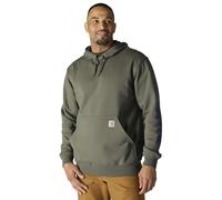 Carhartt Sleeve Logo Hooded Sweatshirt, Sudadera con Capucha Hombre, Verde Oliva, S