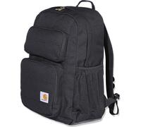 Carhartt Compartimento único, paquete duradero con funda para portátil y base resistente a la abrasión Duravax, mochila clásica de 27 L (negro), talla única