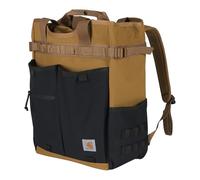 Carhartt Mochila CinchTop convertible unisex de nailon resistente al agua, Brown, Talla única, Mochila convertible de nailon de 28 l, duradera, con funda para portátil