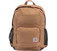 Carhartt Compartimento único, paquete duradero con funda para laptop, mochila de 23 L, color marrón, talla única