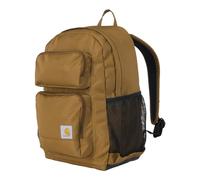 Carhartt Mochila de un solo compartimento, paquete duradero con funda para portátil y base resistente a la abrasión Duravax, 27 L, marrón clásico, talla única