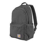 Carhartt Mochila unisex para laptop de 21 l, duradera y resistente al agua con funda para laptop, Mochila clásica (grava), One Size, Mochila para portátil de 21 l, duradera y resistente al agua con