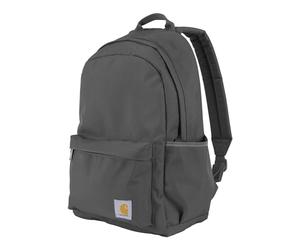 Carhartt Mochila unisex para laptop de 21 l, duradera y resistente al agua con funda para laptop, Mochila clásica (grava), One Size, Mochila para portátil de 21 l, duradera y resistente al agua con