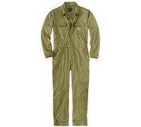 Carhartt Mono de lona resistente para hombre 105019, Dark Khaki, Medium