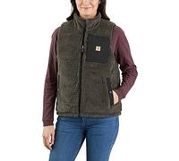 Carhartt Relaxed Midweight Utility Chaleco de dama, negro, tamaño M para Mujer