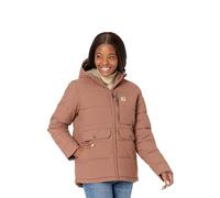 Carhartt Montana Relaxed Fit-Chaqueta Aislante aislada, marrón (Nutmeg), S para Mujer