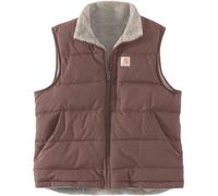 Carhartt Montana Reversible, chaleco acolchado mujer XS female Marrón Oscuro (B25)