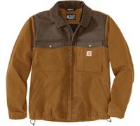 Carhartt Montana Rugged Flex Relaxed Fit Duck Insulated Chaqueta, marrón, tamaño L para Hombres